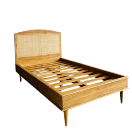 Jual RANJANG DIVAN TEMPAT TIDUR MINIMALIS MODERN KAYU JATI MIX ROTAN ...