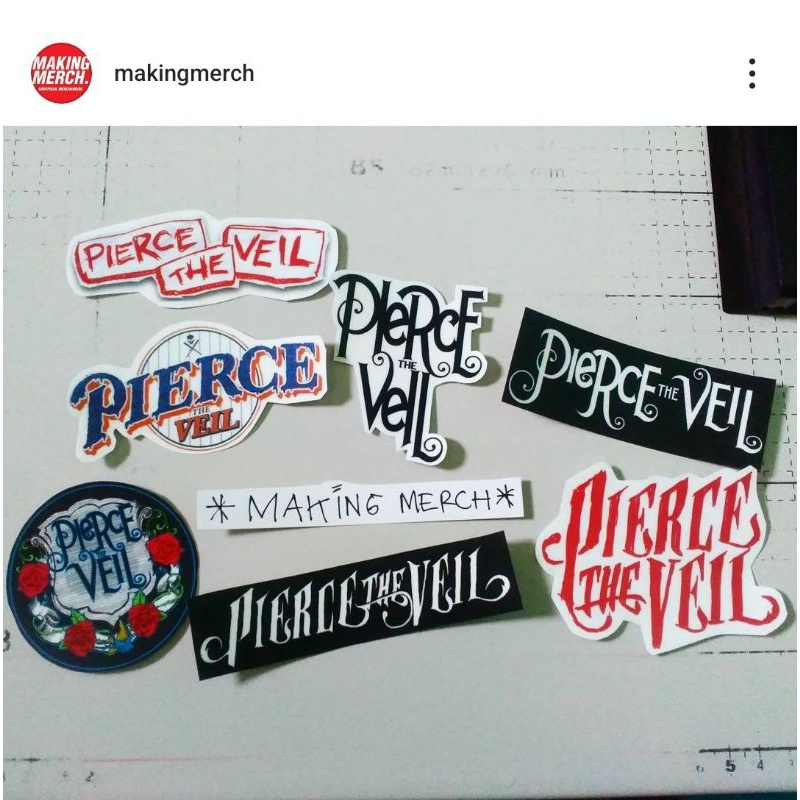 Jual Sticker Band Pierce The Veil | Shopee Indonesia