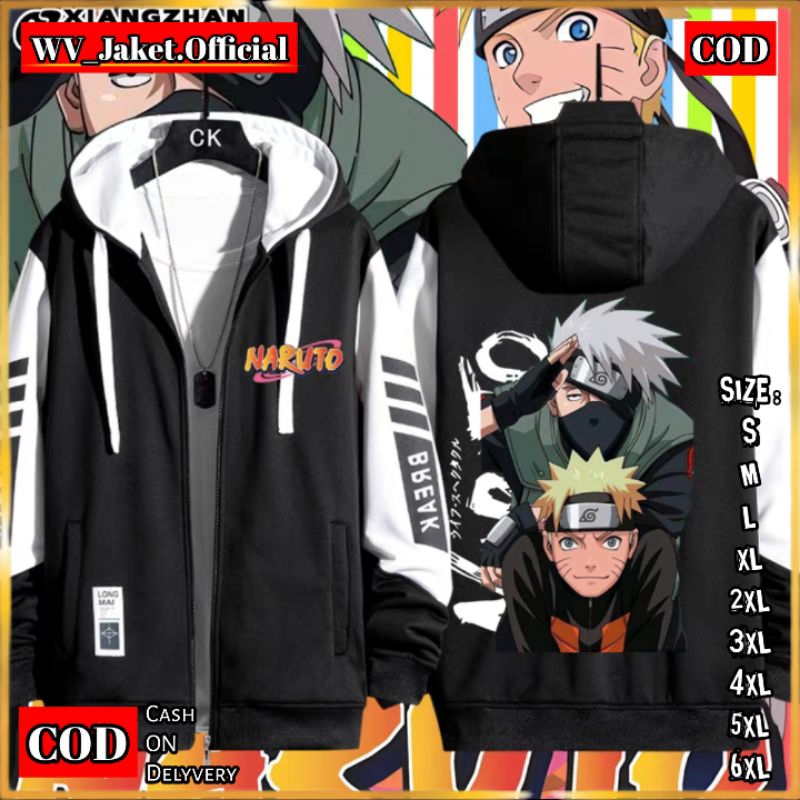 Jaket hoodie naruto best sale