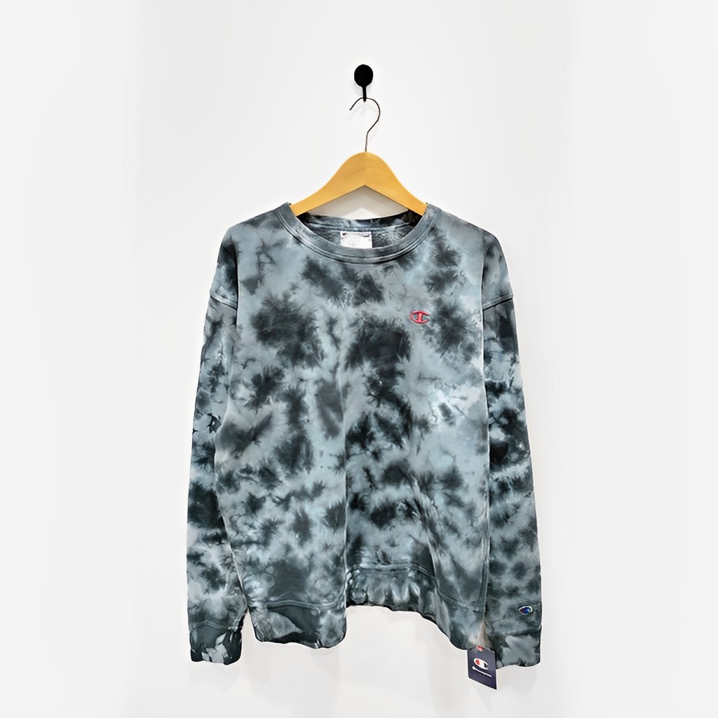 Jual JOY SHADE Sweter Carl by Champion Tie Dye Crewneck Unisex