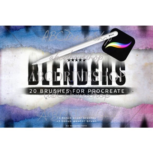 Jual Procreate Brush - Blending Brushes + Paper Textures | Shopee Indonesia