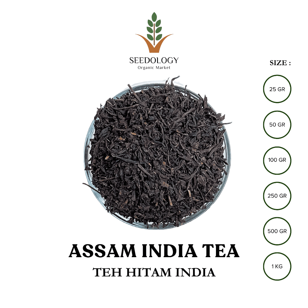 Jual Daun Teh Assam India Premium 250gr - Indian Assam Tea / Black Tea ...