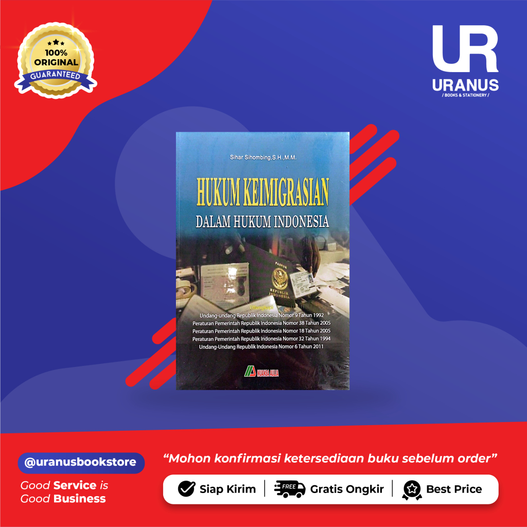 Jual HUKUM KEIMIGRASIAN - NL - TOKO BUKU URANUS NGAGEL SURABAYA ...