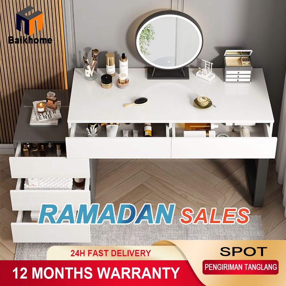 Jual Baikhome Meja Rias meja kosmetik /Meja Rias Modern Minimalis Meja ...