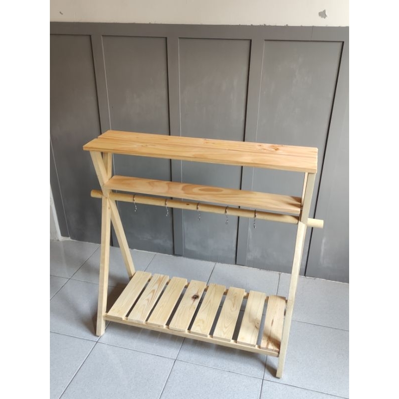 Jual Rak gantung portabel untuk camping atau desain interior rumah ...