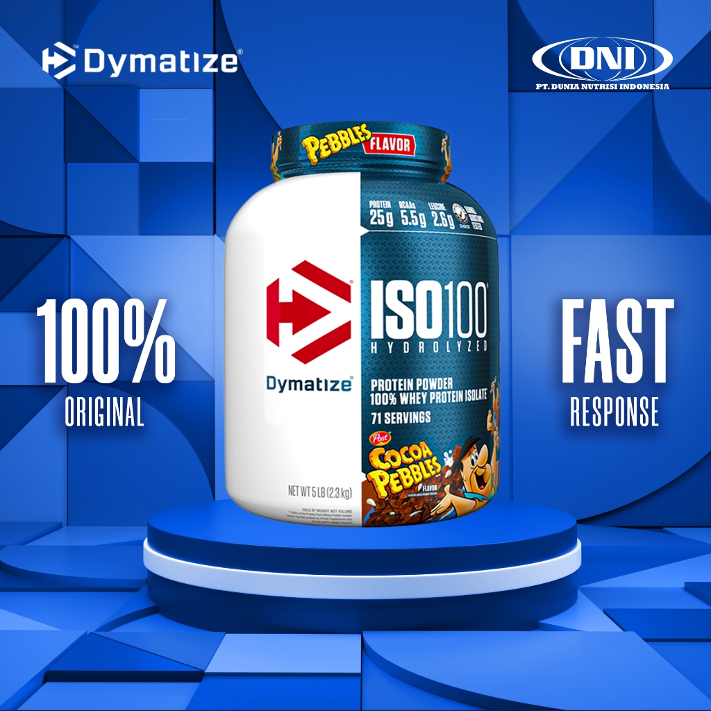 Jual DYMATIZE ISO 100 5 Lbs WHEY PROTEIN ISOLATE TERBAIK Shopee Indonesia