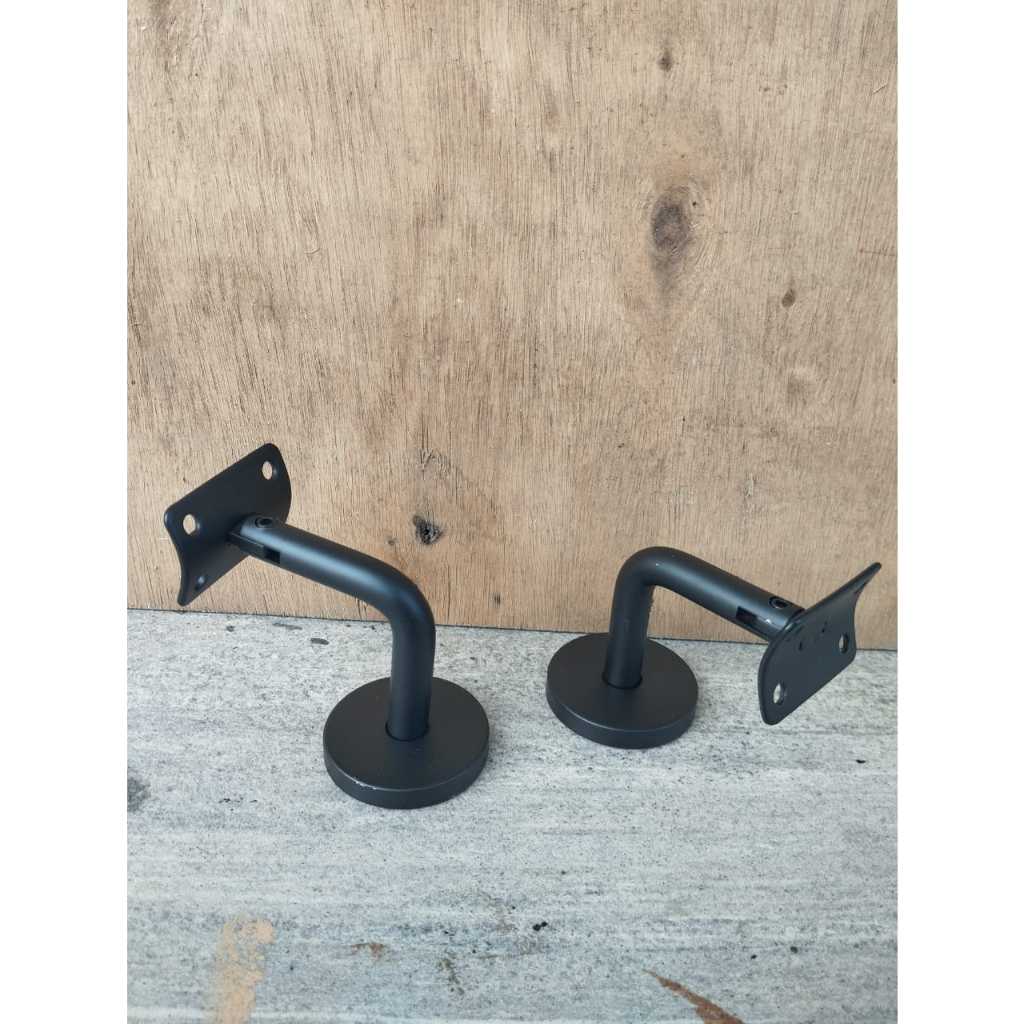 Jual Braket tembok fleksibel handrail bulat Ss 304 railing tangga ...