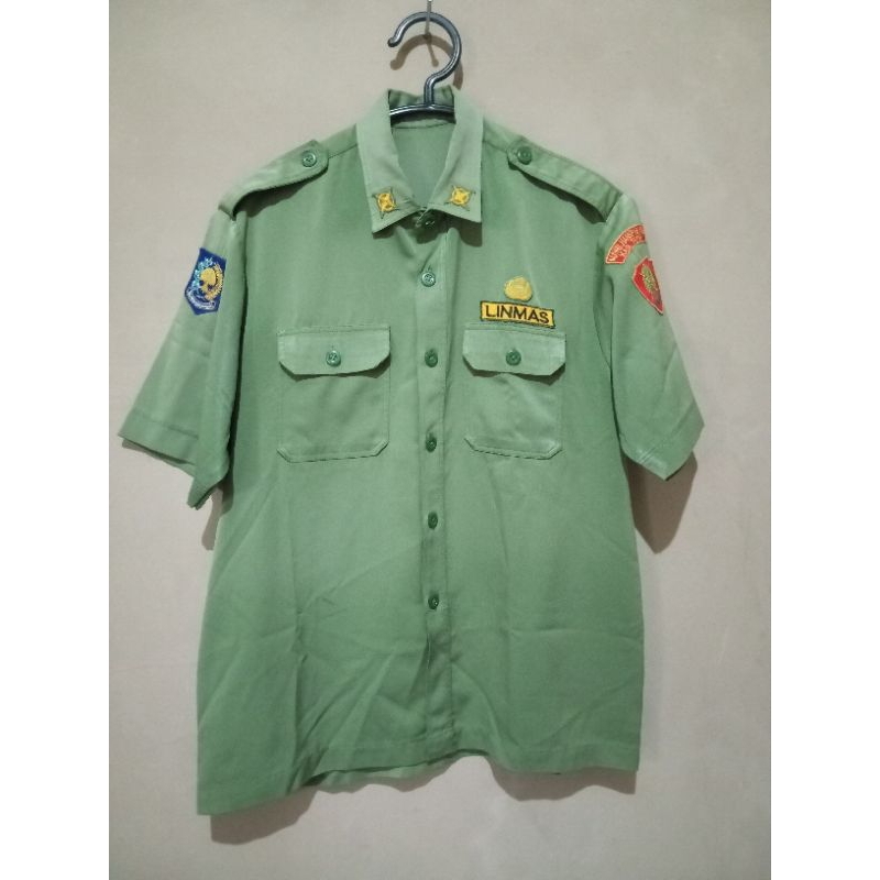 Jual Seragam Satu Set Baju Dan Celana Baju Linmas Baju Pns Baju Guru