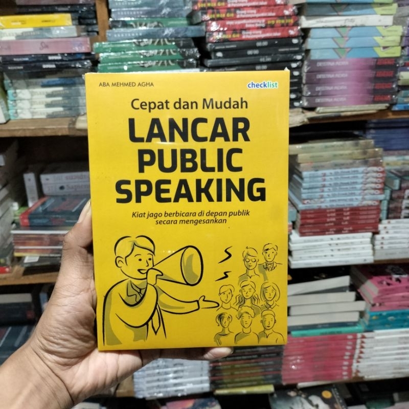 Jual Buku Cepat Dan Mudah Lancar Public Speaking Aba Mehmed Agha Shopee Indonesia 8861