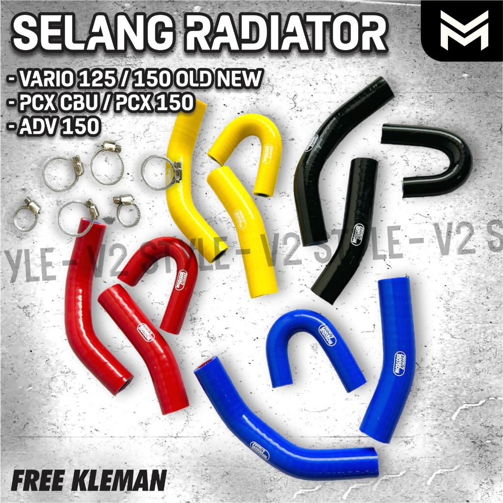 Jual SELANG RADIATOR VARIO 125 150 ADV PCX ORIGINALISI 3 PC Selang ...