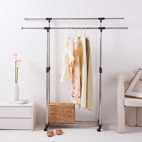 Jual Rak Baju Gantungan Pakaian Besi Stand Hanger Besi Bfs