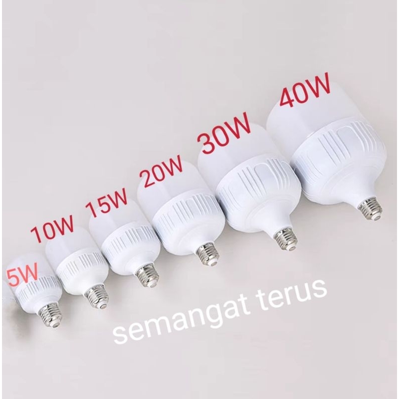 Jual Lampu Led Murah Lampu Capsul Lampu Tabung Bohlam W W W W W W Terang Putih Murah