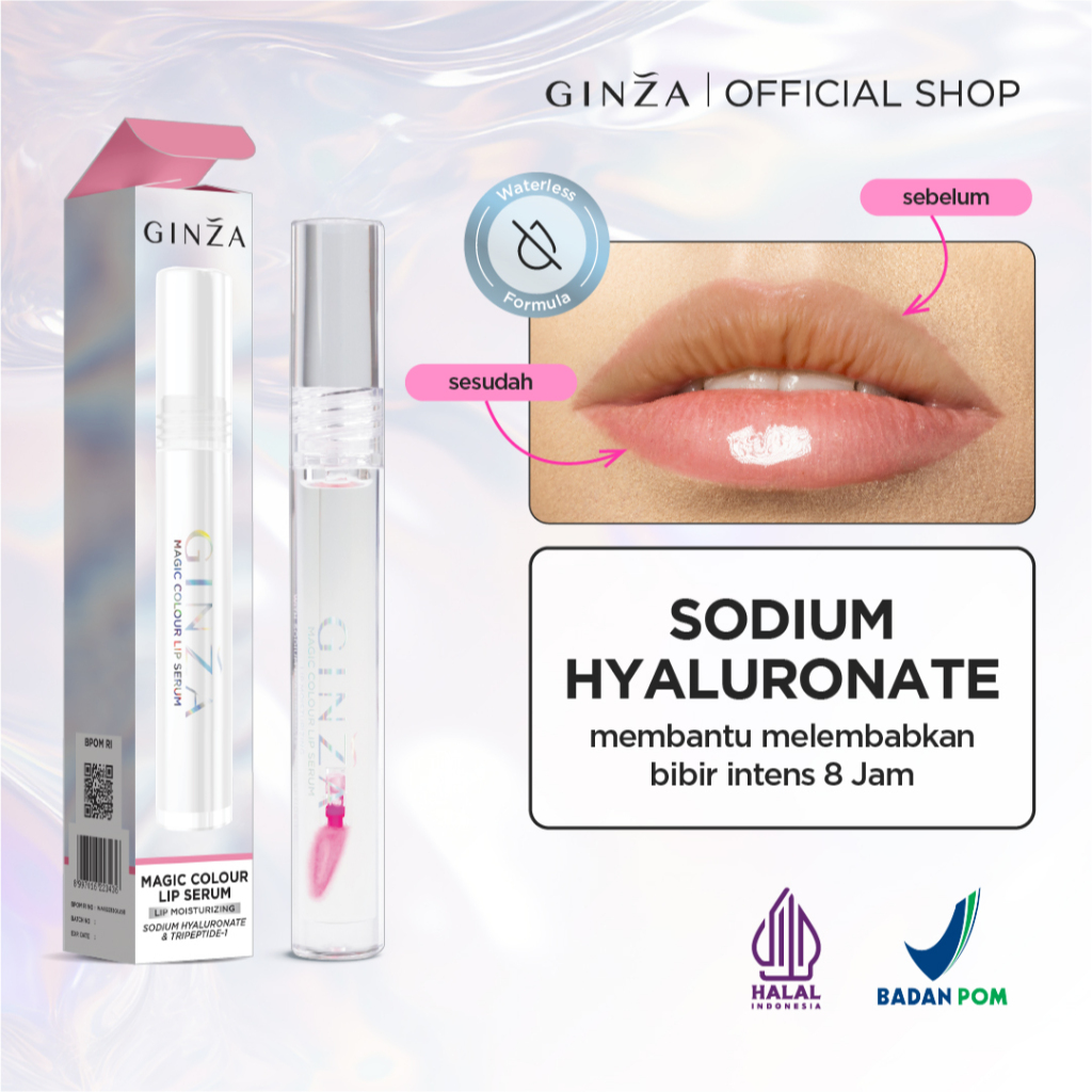 Jual Ginza Magic Colour Lip Serum 4,5ml | Shopee Indonesia