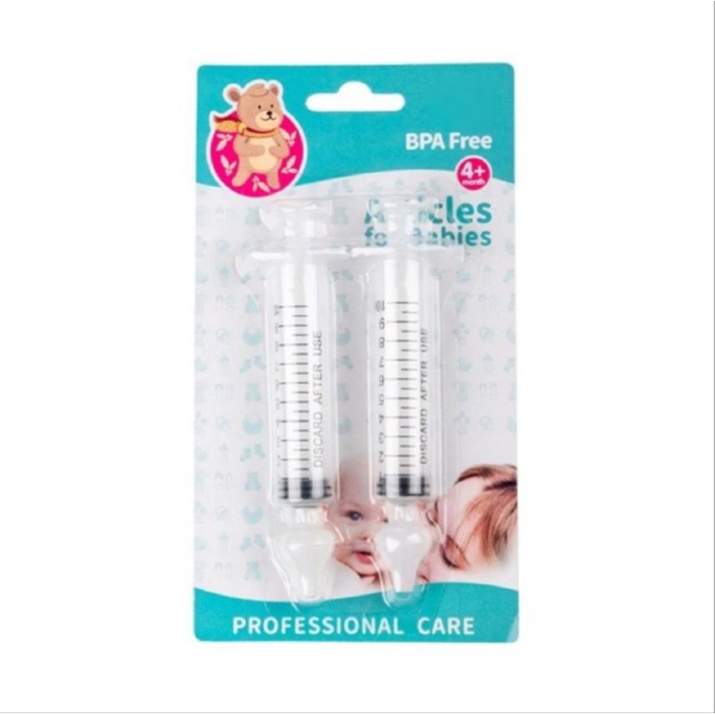 Jual 2 Pcs Pembersih Hidung Bayi Alat Sedot Ingus Bayi Nose Cleaner ...