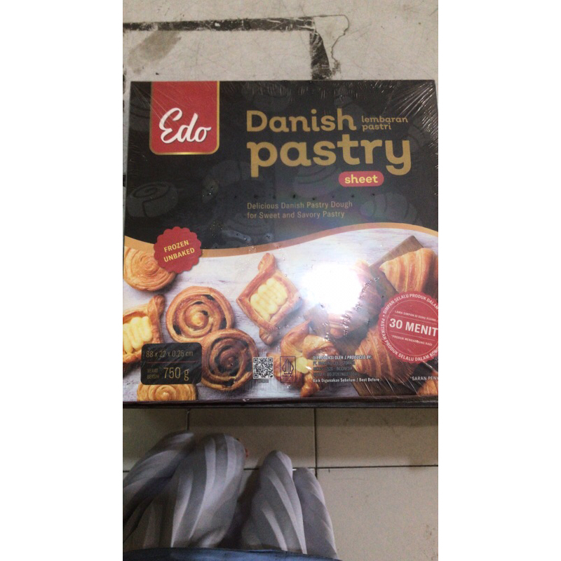 Jual Edo Danish Pastry dan Edo Puff Pastry 750gr | Shopee Indonesia