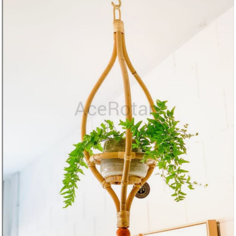 Jual ANEKA KOLEKSI STANDING POT BUNGA ROTAN/DEKORASI TAMAN BUNGA ROTAN ...
