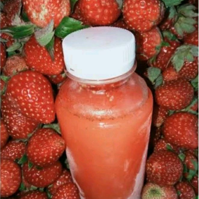 Jual jus strawberry 350ml | Shopee Indonesia