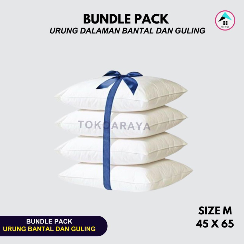 Jual Pakai Resleting Bundle Sarung Dalaman Urung Bantal Guling Hotel ...