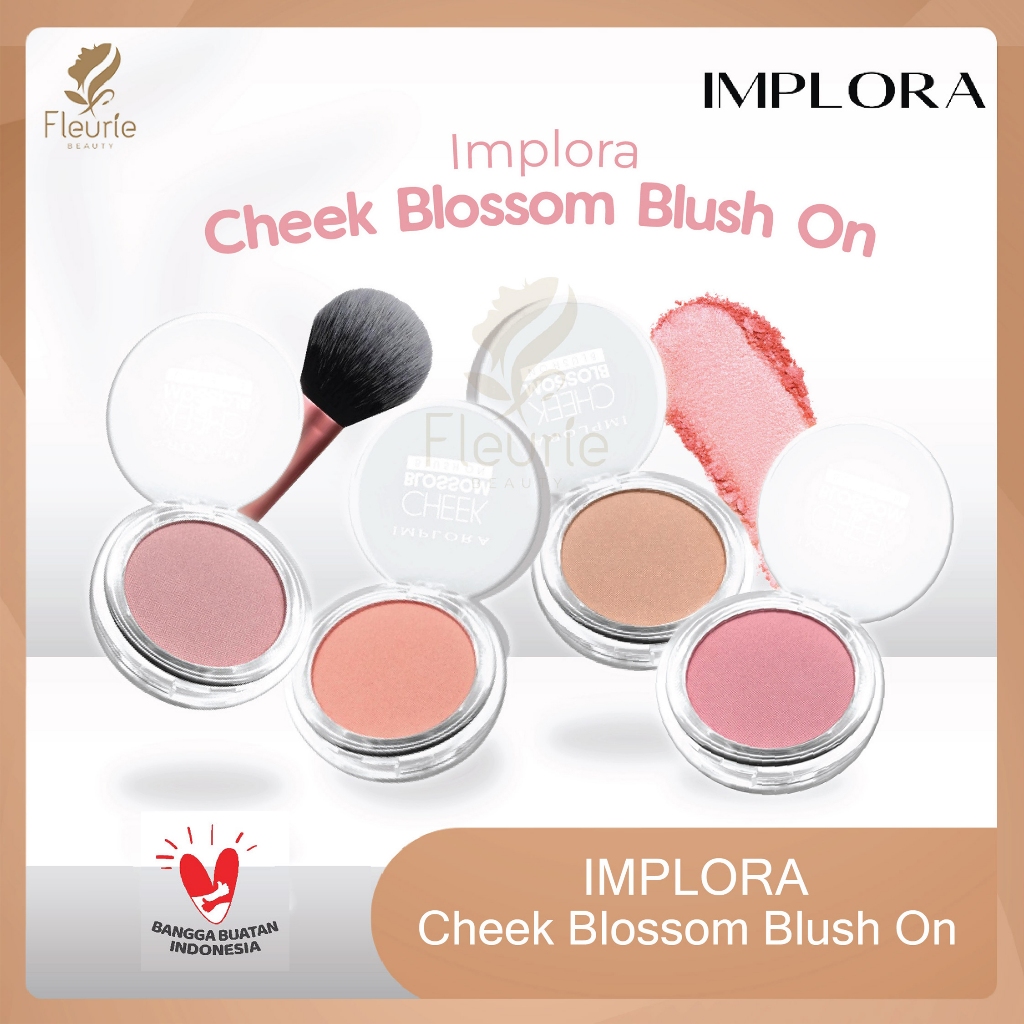 Jual IMPLORA Cheek Blossom Blush On - Blush On Implora | Shopee Indonesia
