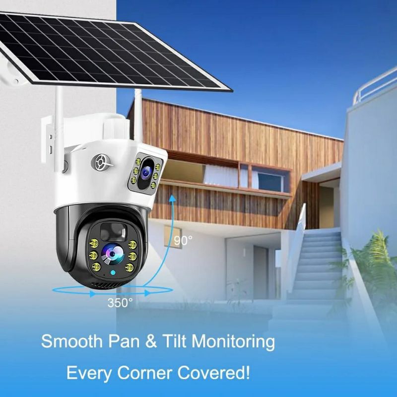 Jual Camera Simcard 4G Solar Panel Tenaga Surya Outdoor Waterproof