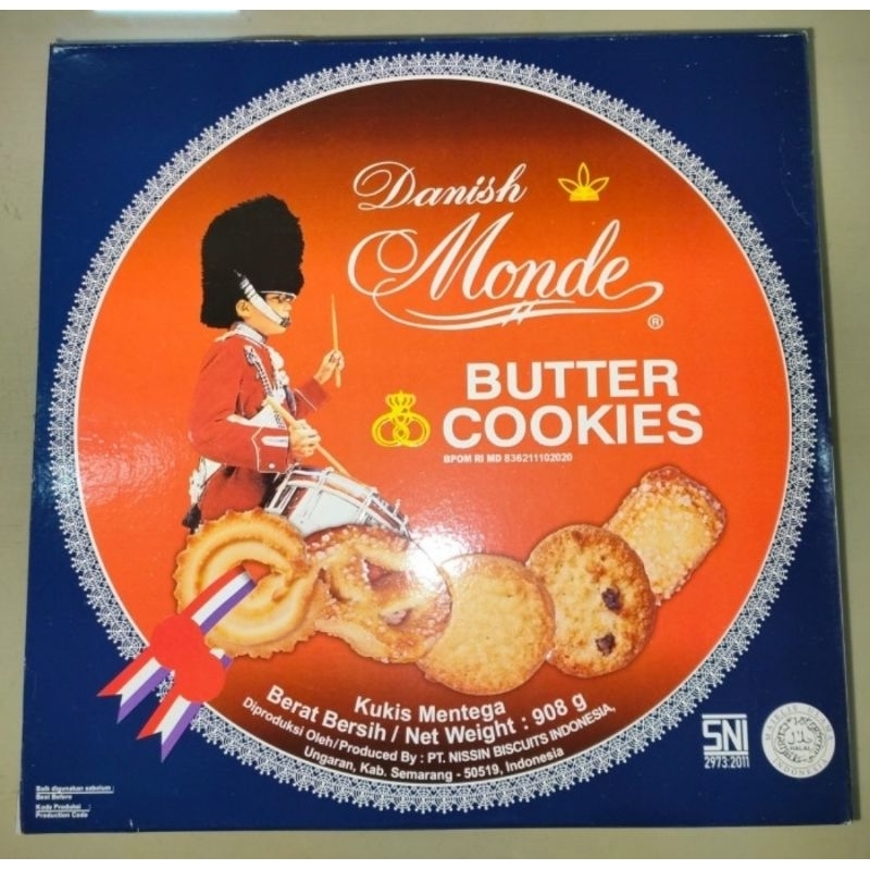 Jual MONDE DANISH BUTTER COOKIES 908GR | Shopee Indonesia