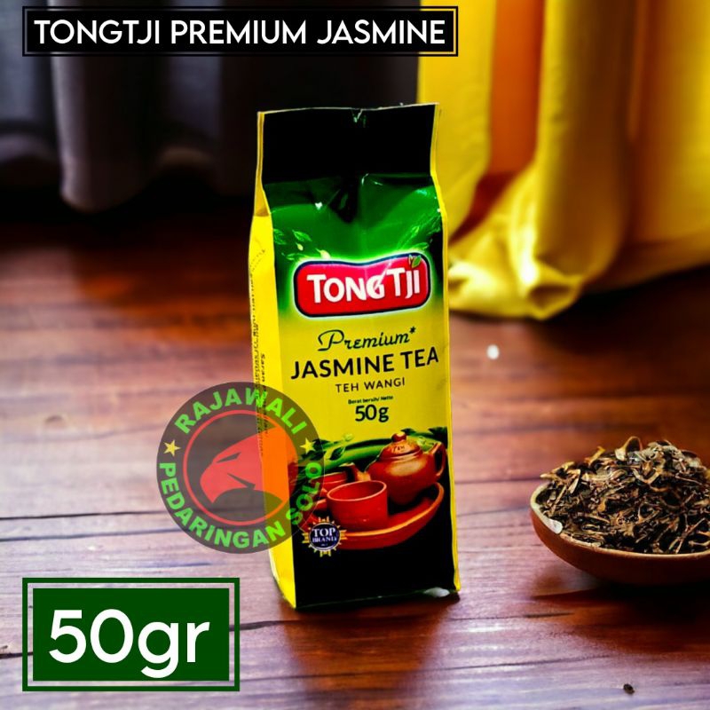 Jual TEH TONGTJI PREMIUM JASMINE 50gr ECERAN TEH JUMBO TONGJI TONG TJI ...