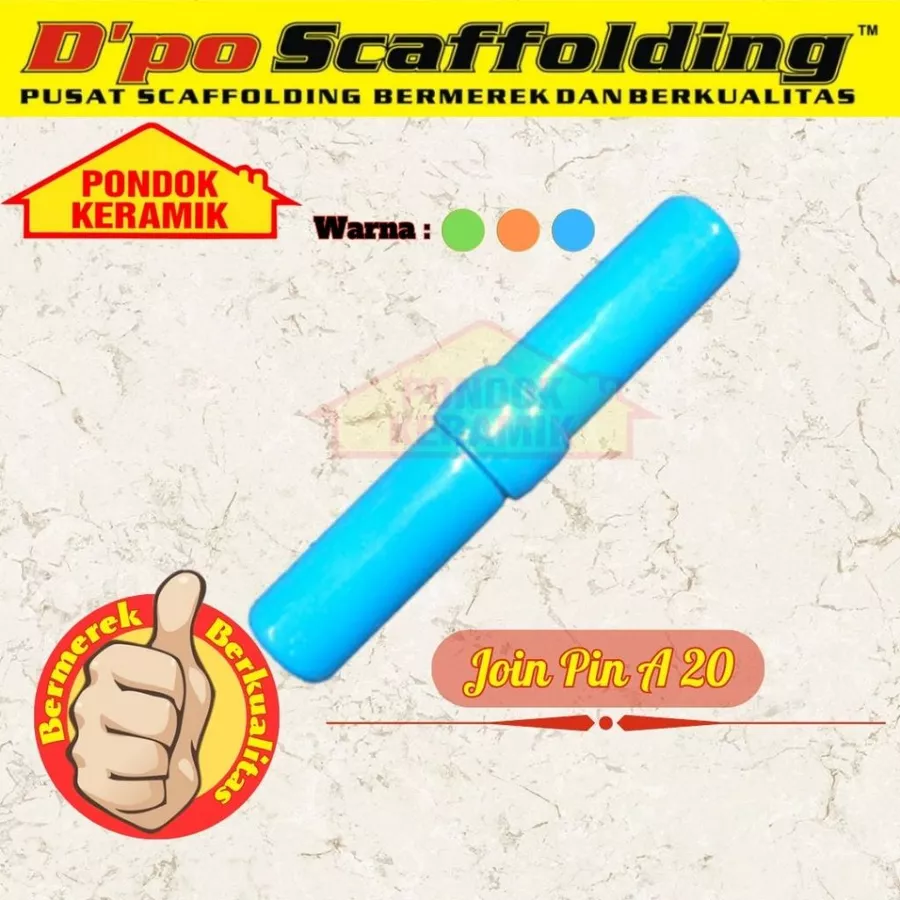 Join Pin Pengait Kelengkapan Steger Perancah Scaffolding / Penyambung Pipa Scaffolding
