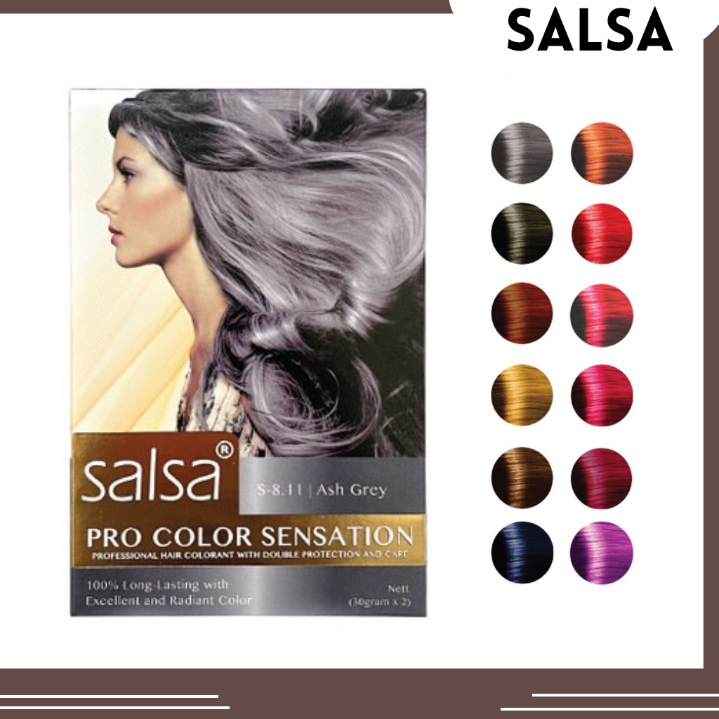 Jual Salsa Pro Color Sensation / Hair Color / Cat Semir Rambut ...