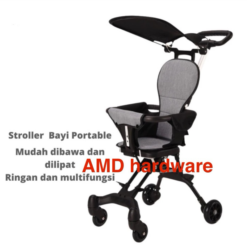 Jual STROLLER KERETA DORONGAN BAYI Stoler Baby Balita Lipat Ringan ...