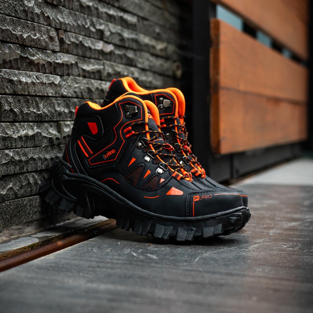 Jual Sepatu Safety Boots Original Lavio Gradient Hiking Touring Kerja ...