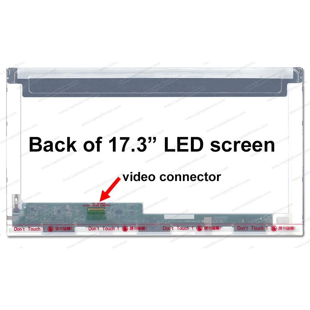 Jual Layar LCD LED Laptop MSI GT70 DOMINATOR 17.3 Inch 40 Pin Full HD ...