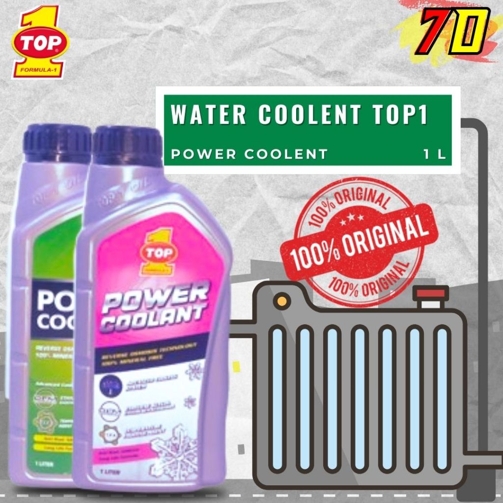 Jual Water Coolent/Air Pendingin Radiator Top 1 1Liter ORIGINAL ...