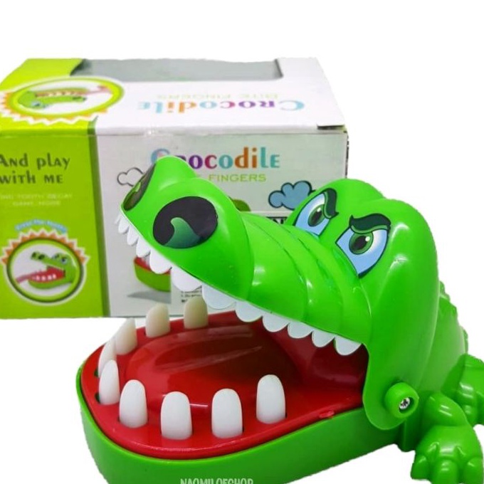 Jual Tren Terkini IMPORT CROCO BITE Crocodile Dentist Tricky Toy ...