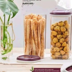 Jual TUPPERWARE Crystal Canister 1,8L Toples Estetik 1 pcs | Shopee ...