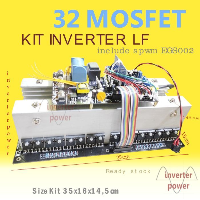 Jual Power Inverter modul Pure Sine Wave EGS002 32 Mosfet TO-247 32fet