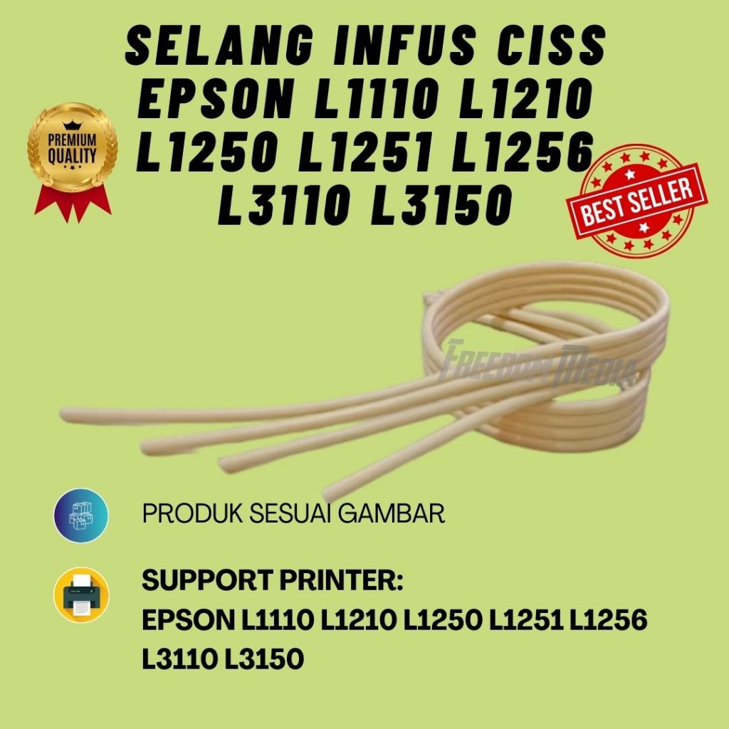 Jual Selang Infus Ciss Epson L1110 L1210 L1250 L1251 L1256 L3110 L3150 Shopee Indonesia 4912