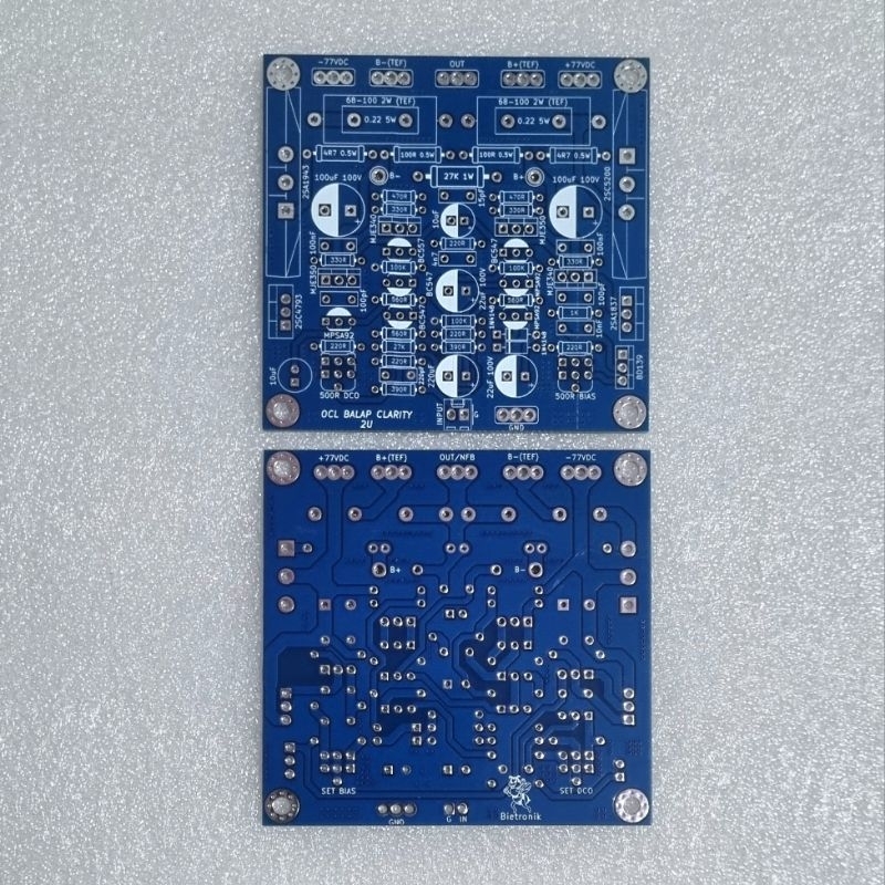Jual PCB Driver Power OCL Balap Clarity Double Layer 2U | Shopee Indonesia