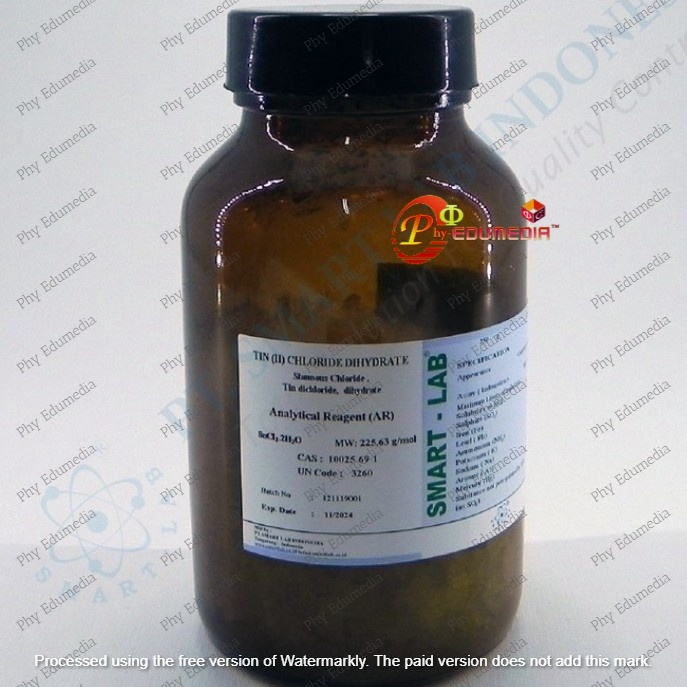 Jual Tin(II) Chloride Dihydrate / Timah (II) Klorida / SnCl2.2H2O ...