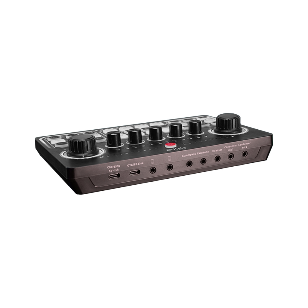 Jual fifine SC6 Mixer Soundcard Audio Interface Live Streaming | Shopee ...