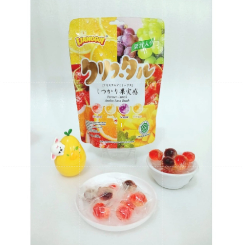 Jual [HALAL] Permen Buah Jelly Kupas 3 Varian Rasa / Permen Rasa Buah ...