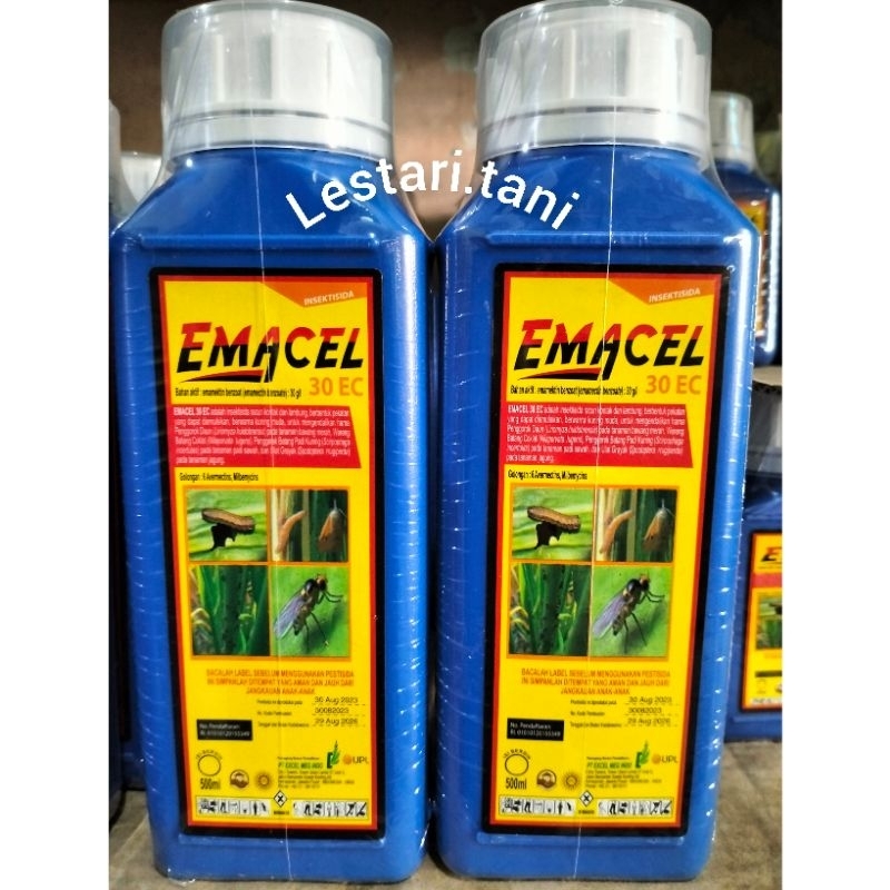 Jual EMACEL 30 EC(500ml),insektisida racun kontak dan lambung | Shopee ...