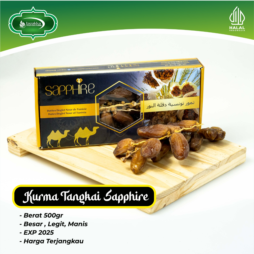 Jual Sapphire Kurma Tunis Tangkai Premium Dates Gr Kurma Tunisia