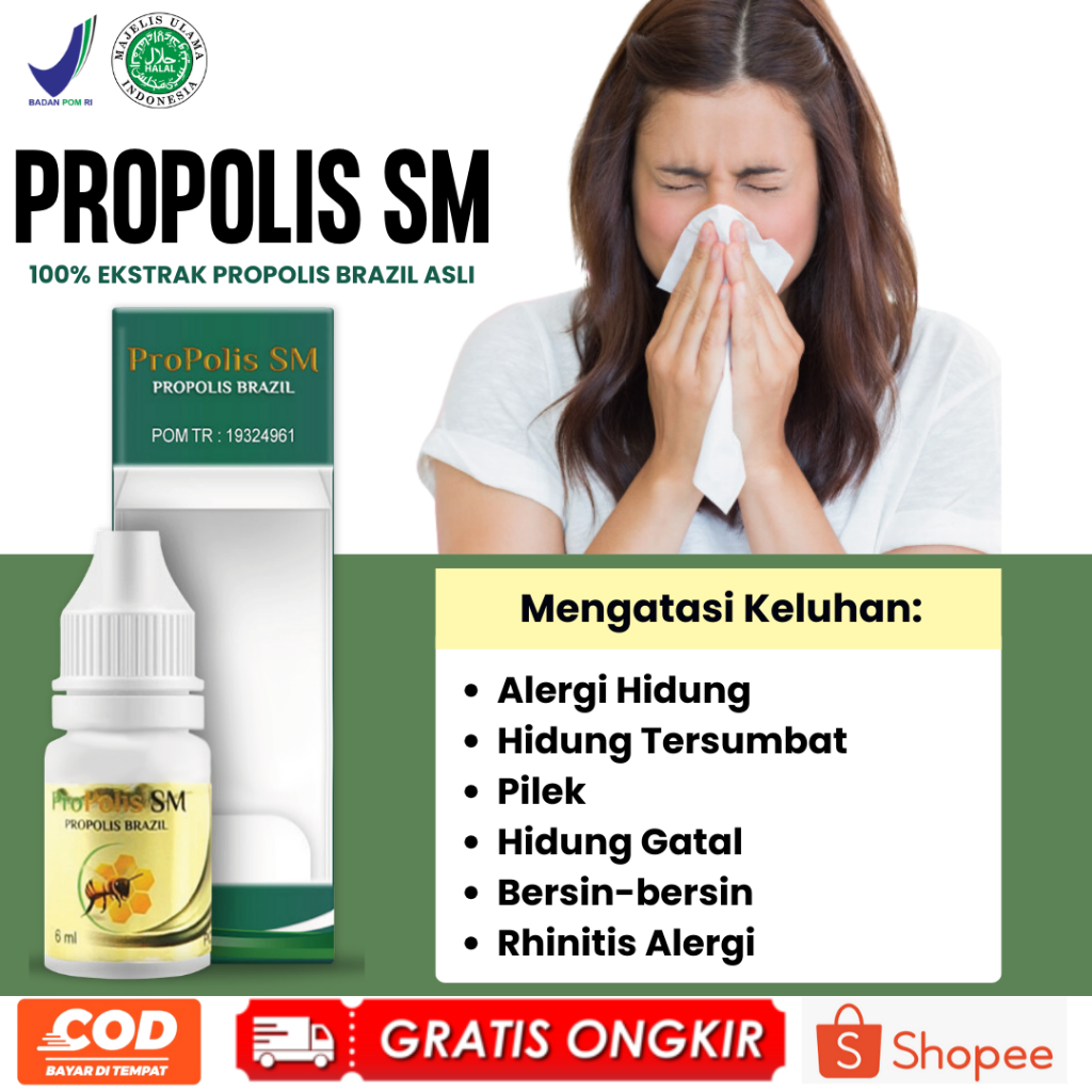 Jual Obat Alergi Hidung Rhinitis Alergi Bersin-bersin Pilek Hidung ...