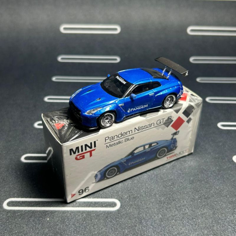 MINI GT Pandem 35GT-R Metallic Blue 96