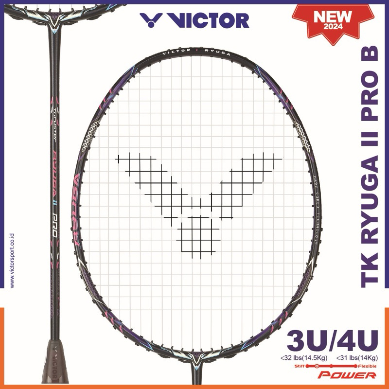 Jual Raket Badminton Victor TK Ryuga II Pro B / Thruster K Ryuga II PRO ...