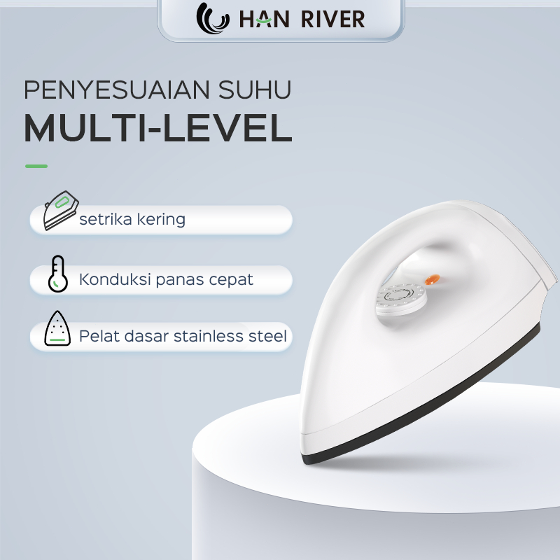 Jual HAN RIVER Setrika setrika mini 300W Setrika Portabel menghilangkan
