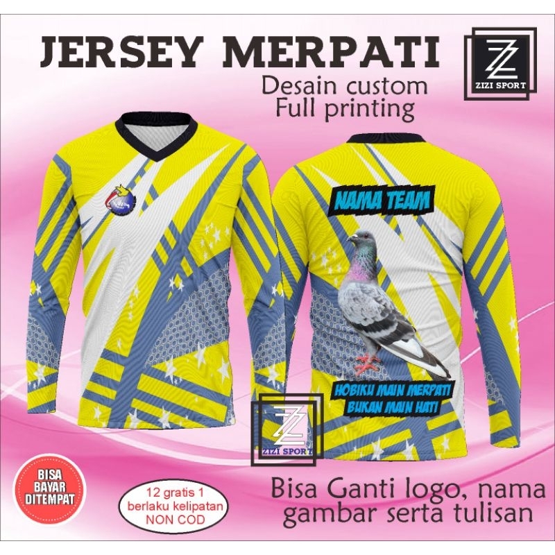 Jual Jersey merpati custom desain | Shopee Indonesia