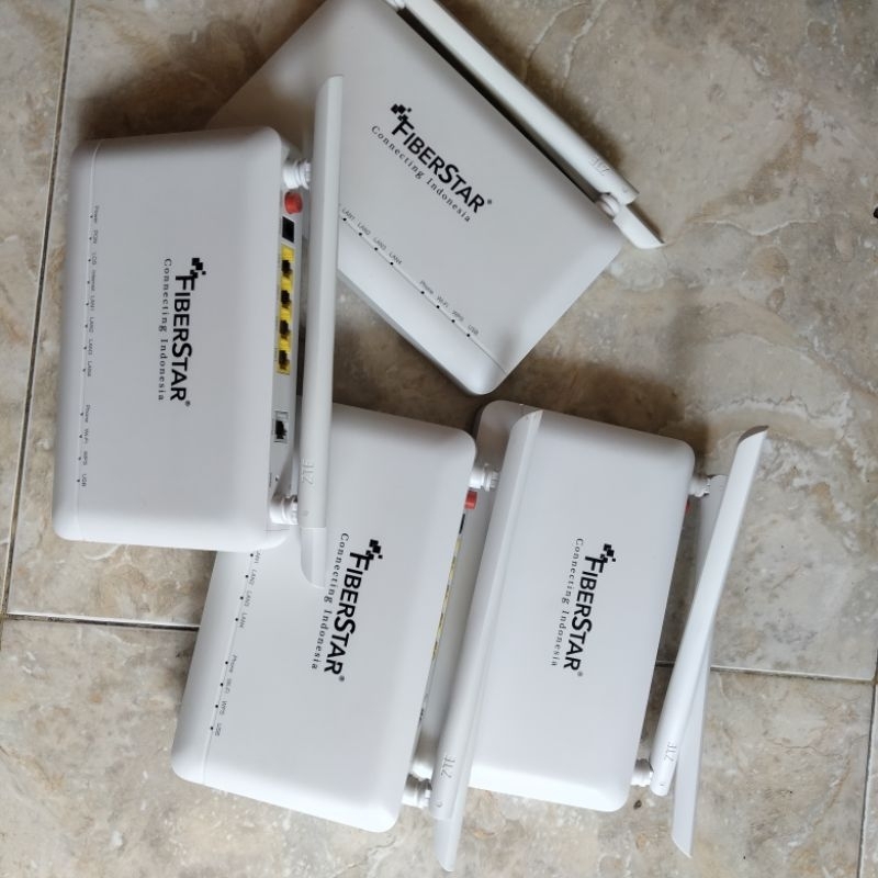 Jual Modem Router GPON ONT ZTE ZXHN F609 Fiberstar Port Biru | Shopee ...