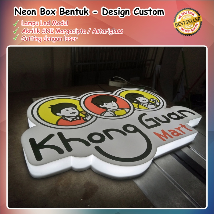 Jual Neon Box Custom - Bebas Bentuk dan Design | Shopee Indonesia