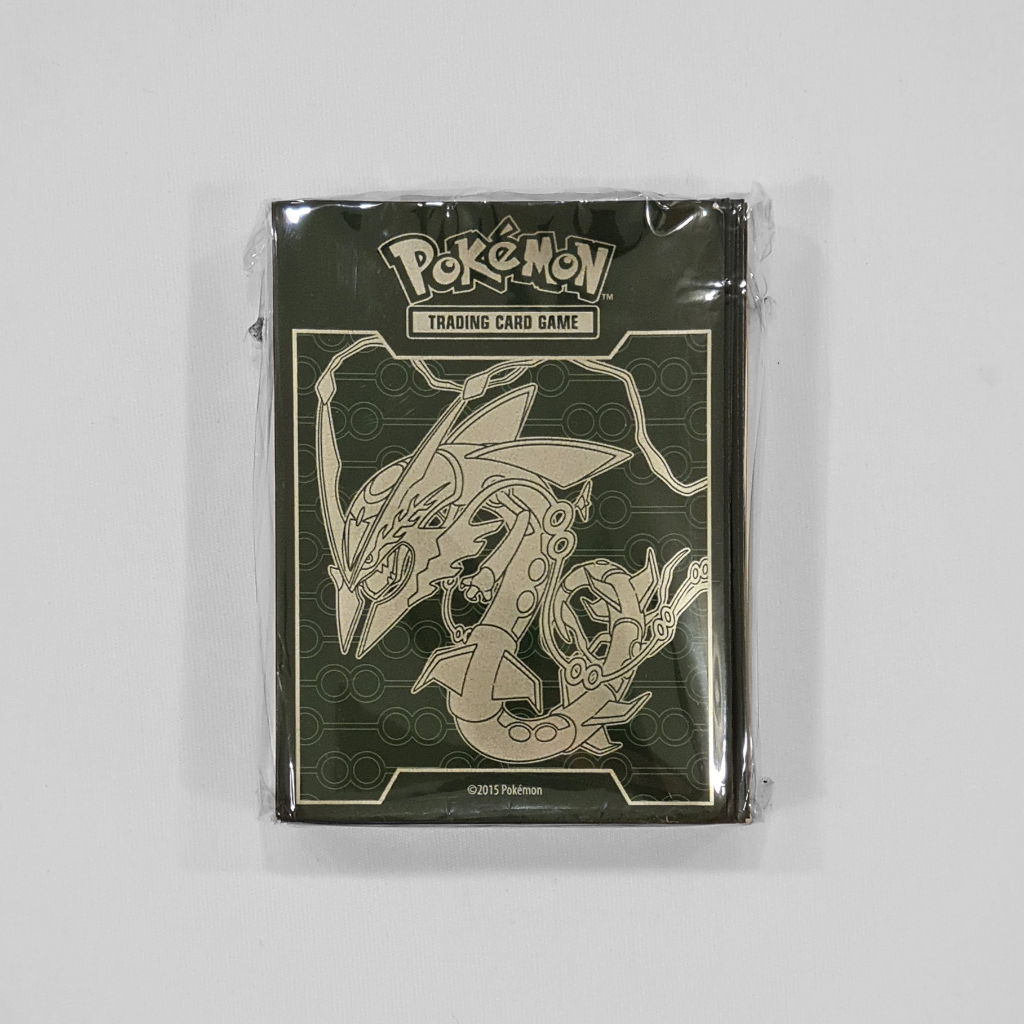 Jual POKEMON CARD SLEEVES ORIGINAL MEGA RAYQUAZA | Shopee Indonesia
